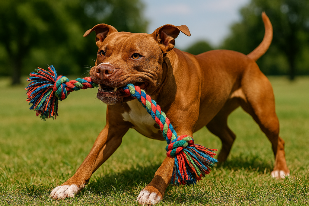 Exercise and Mental Stimulation for Pitbulls